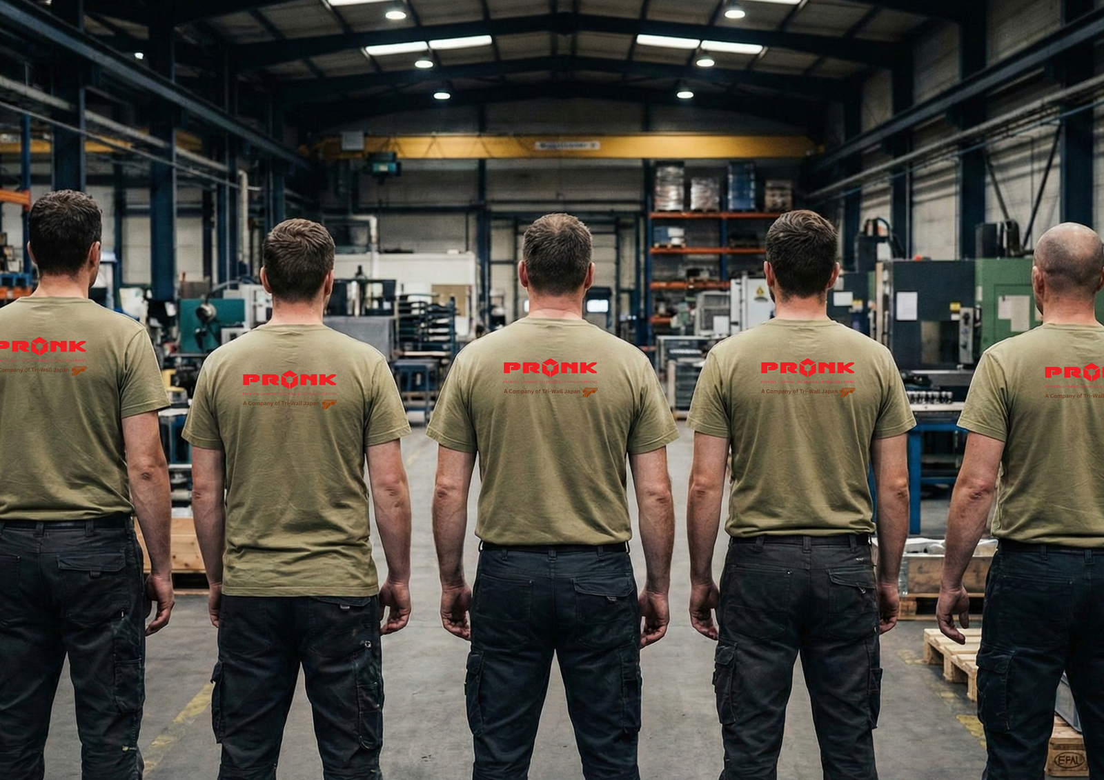 Pronk India team planning industrial packaging and lashing solutions.