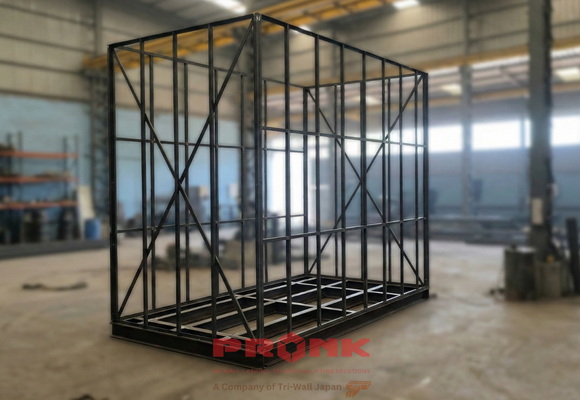 Metal fabrication for skids, frames and industrial packaging