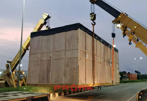 Rigging and lifting support for heavy cargo